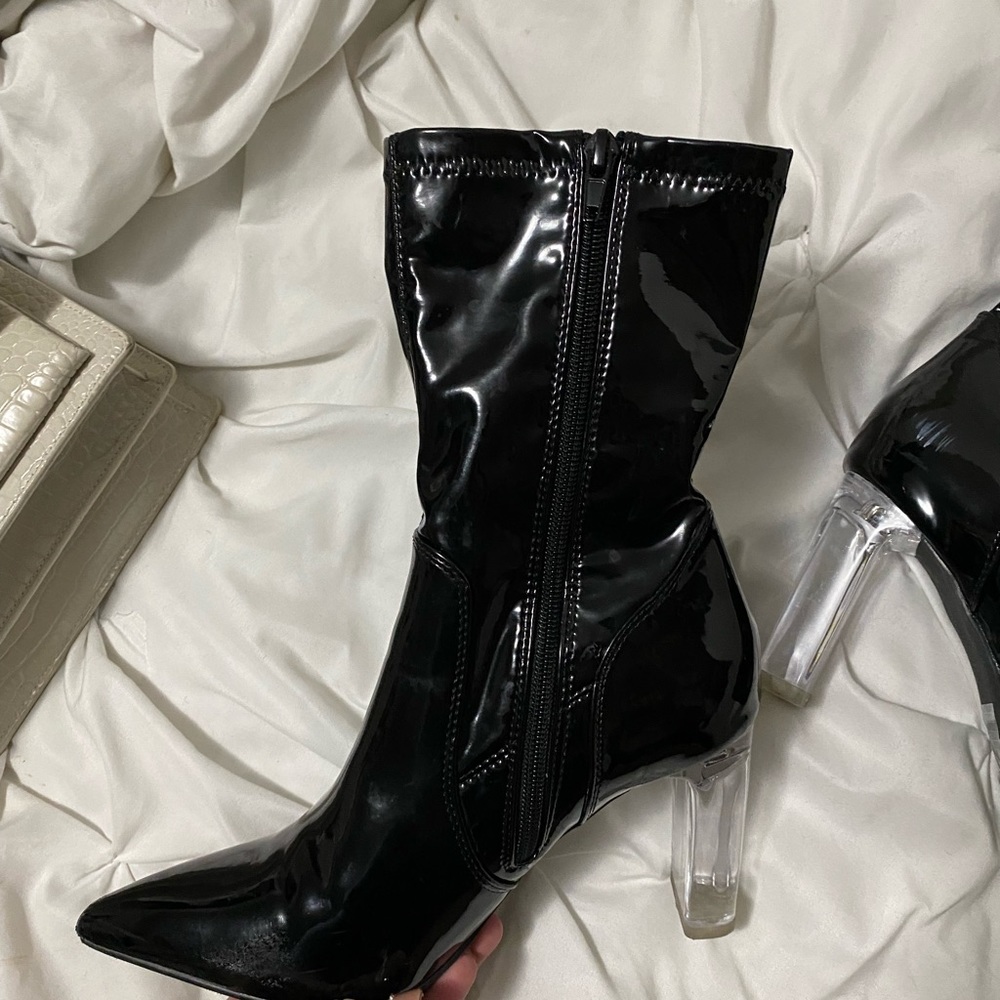 Black booties